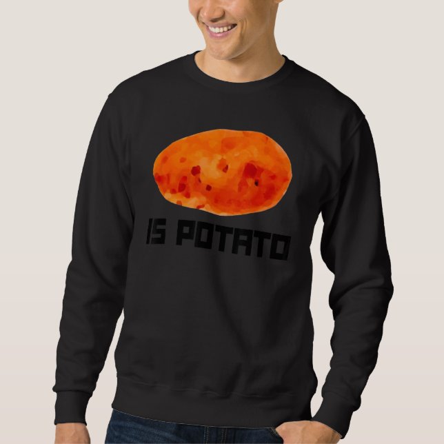 Är potatis, rotfrukter och grönsaker lång ärmad tröja (Framsida)
