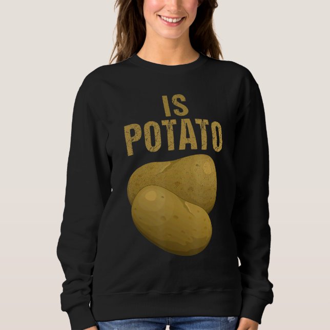 Är potatis som det ser på sena kvällsTV 26 T Shirt (Framsida)