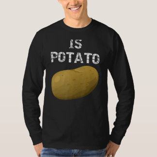 Är potatis som på TV-kanalen Late Natt 12 T Shirt