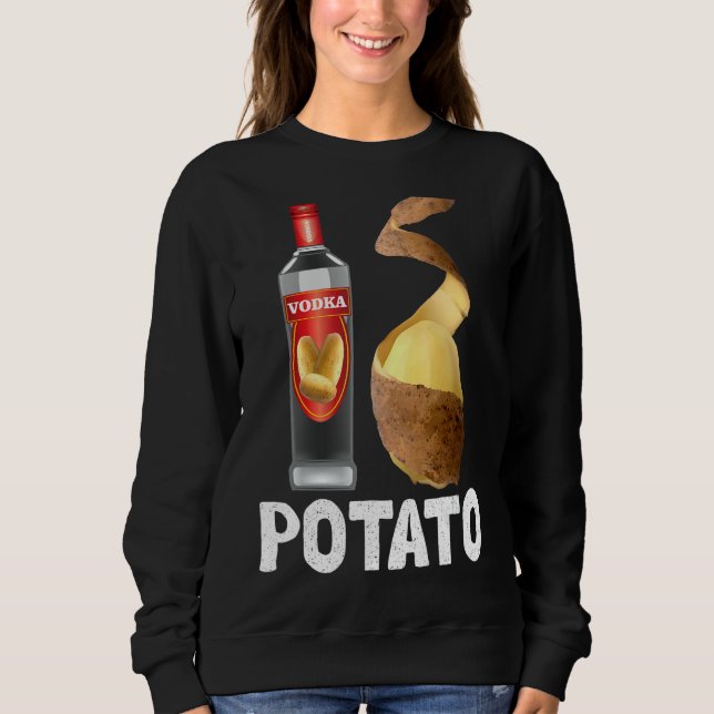 Är potatis som på TV-skämtet i sena natten T Shirt (Framsida)