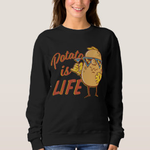 Är potatiskräfta liv som det ser ut i sena kvällar t shirt