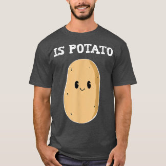 Är Potato Cute Potato Funny Late Night Television T Shirt
