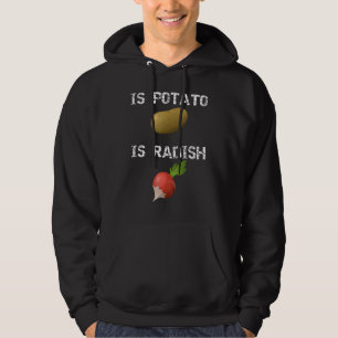 Är Potato rasisk som det ser på sena kvällens tele Hoodie