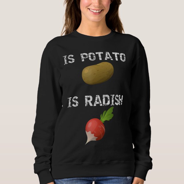 Är Potato rasisk som det ser på sena kvällens tele T Shirt (Framsida)