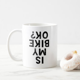 Är Roligten Cycling Mountain Biker Add Namn? Kaffemugg