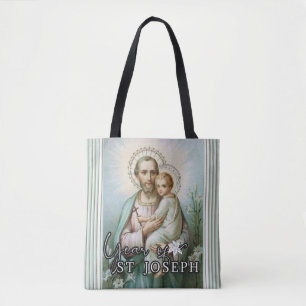 År St. Joseph Religiösa Catholic St. Joseph Tygkasse