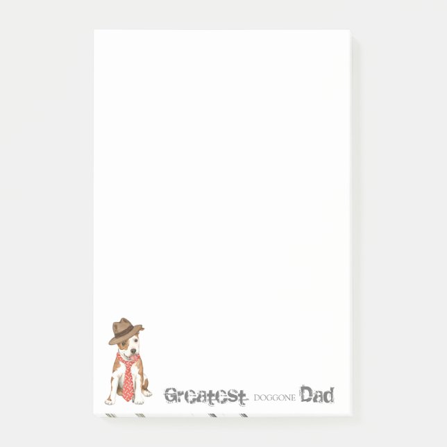 Är stab Pappa Post-it Block (Framsida)