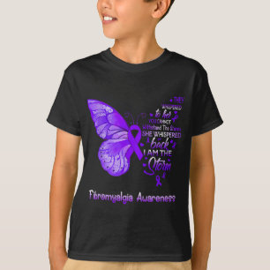 Är Storm Fibromyalgia Awareness Butterfly 1 T Shirt