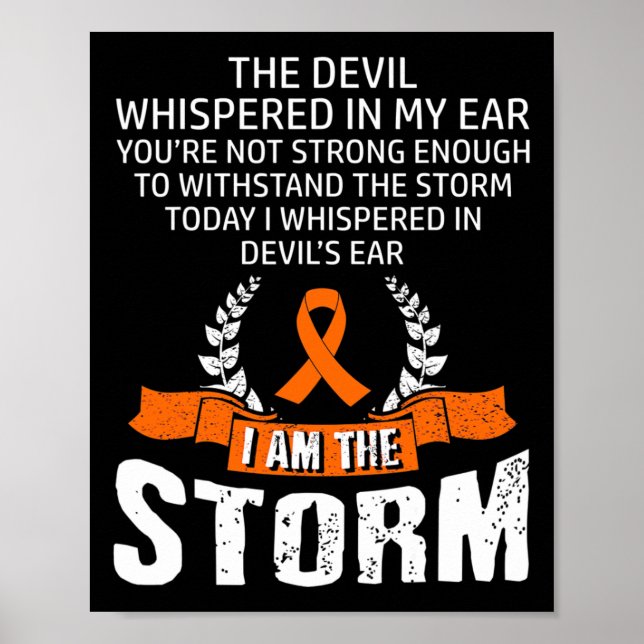 Är Storm Leukemia medveten om detta Poster (Framsidan)