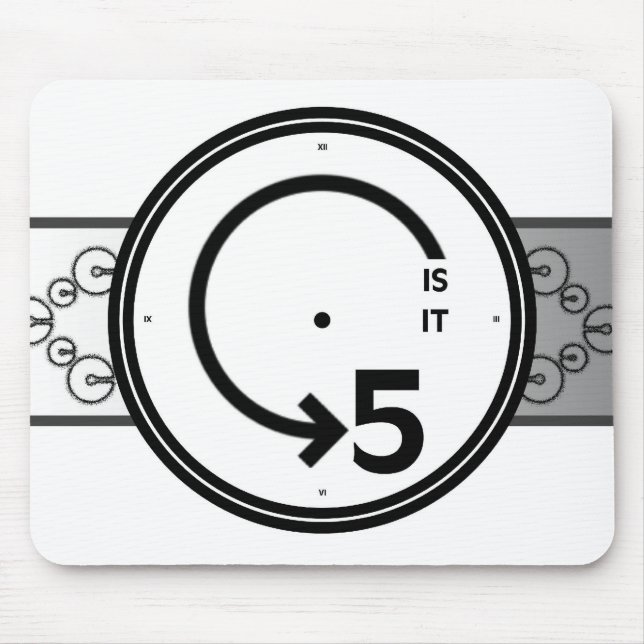 "är theCUBICLE" det 5 Mousepad Musmatta (Framsidan)