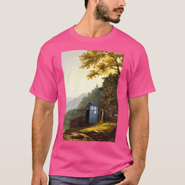 Är tidsresor möjliga t shirt (Framsida)