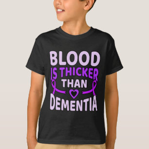 Är Tjockare Än Demens Alzheimers Medvetenhet T Shirt