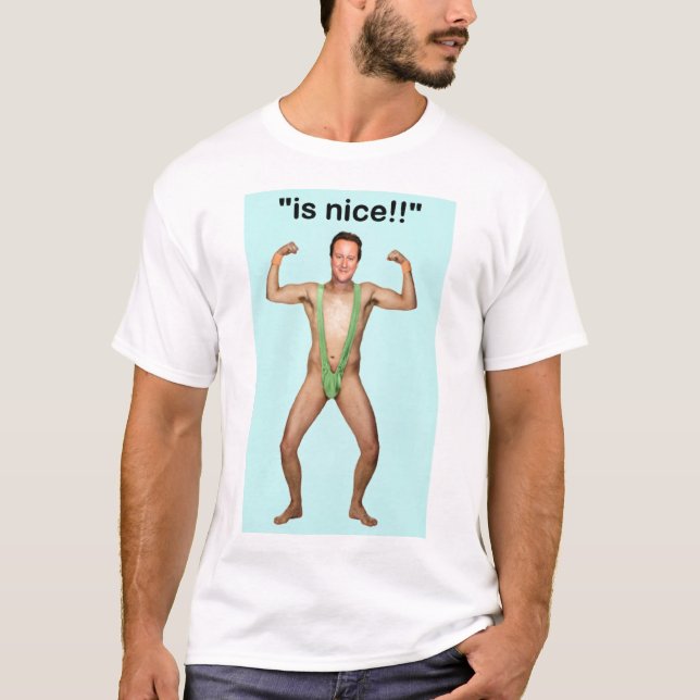 Är trevligt t-shirt (Framsida)