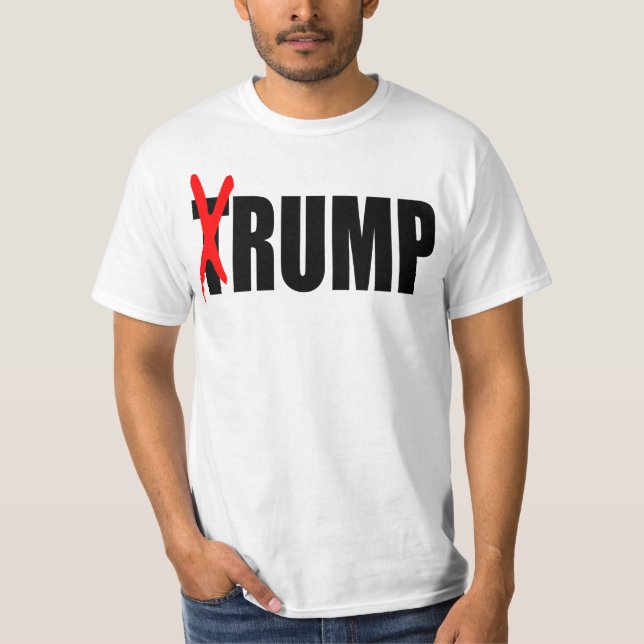 "ÄR TRUMF EN RUMPA ", T SHIRT (Framsida)