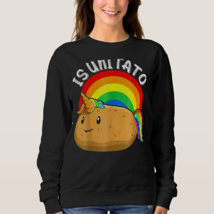 Är Unitato potatis så som det ser ut på sena nattl T Shirt