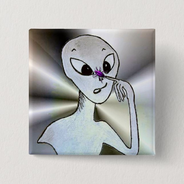 Är vad detta på min näsa? knapp (Framsida)