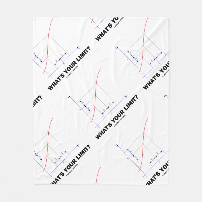 Är vad din begränsar? Begränsa fungerar Geekhumor Fleecefilt (Framsidan)