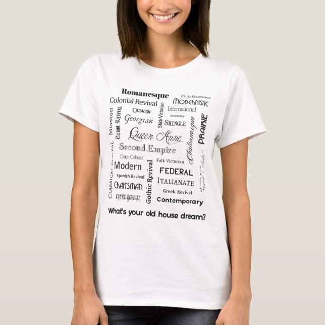 Är vad din gammala husdröm? (Tända), T Shirt (Framsida)