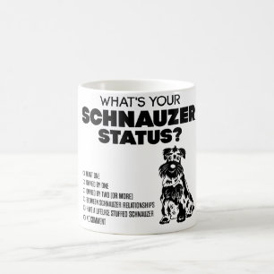 Är vad din Schnauzerstatus? Kaffemugg