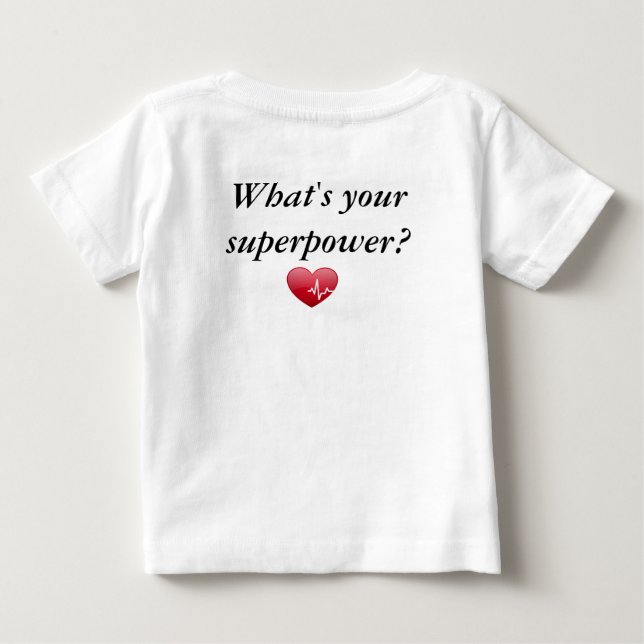 Är vad din superpower? lurar t-skjortan t shirt (Baksida)