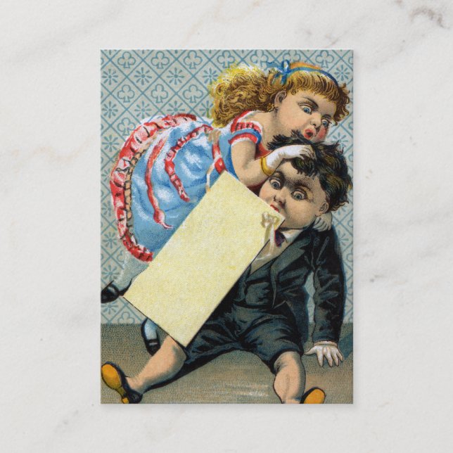 Är vad fel med mitt hår? visitkort (Framsida)