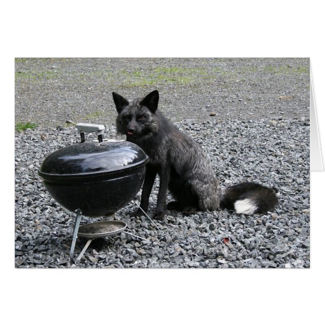 Är vad för middag? hälsningskort (Framsidan Horizontal)