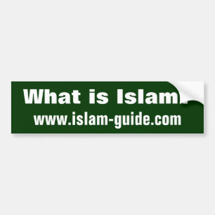 Är vad islam? bildekal