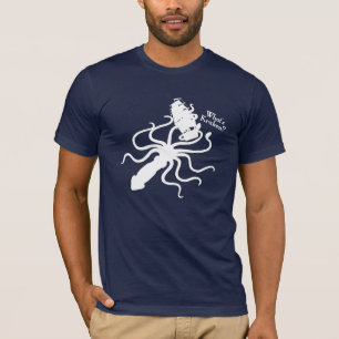 Är vad Kraken? Mörk utslagsplatsskjorta T Shirt