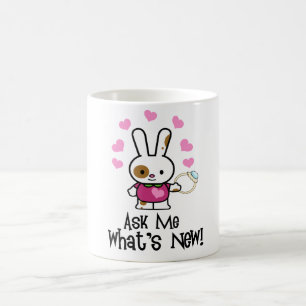 Är vad ny? GULLIG förlovningkanin Kaffemugg