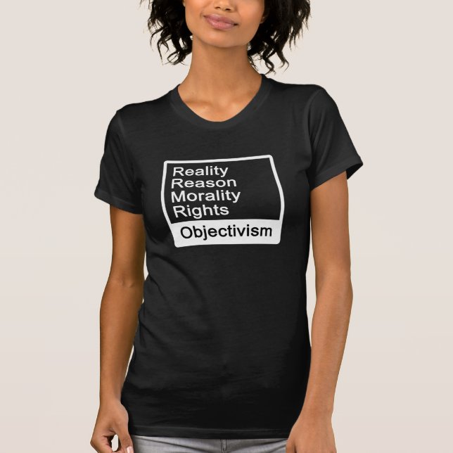 Är vad Objectivism? skjortor T-shirt (Framsida)