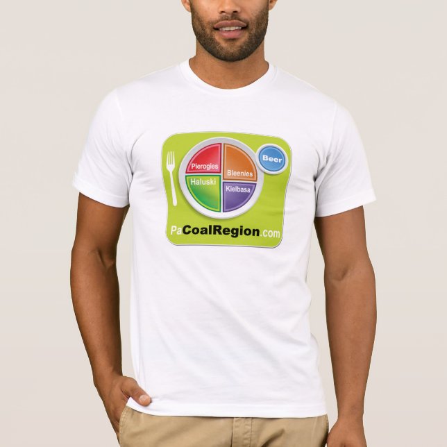 Är vad på ditt pläterar? - PaCoalRegion.com Tee (Framsida)