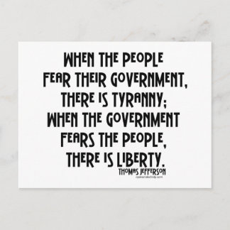 Är vad Tyranny…? Vykort