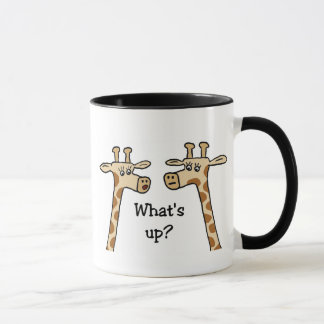 Är vad upp? Giraffmugg Mugg