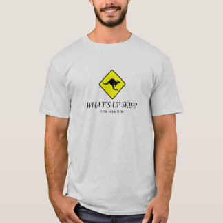är vad upp överhopp? tee shirt