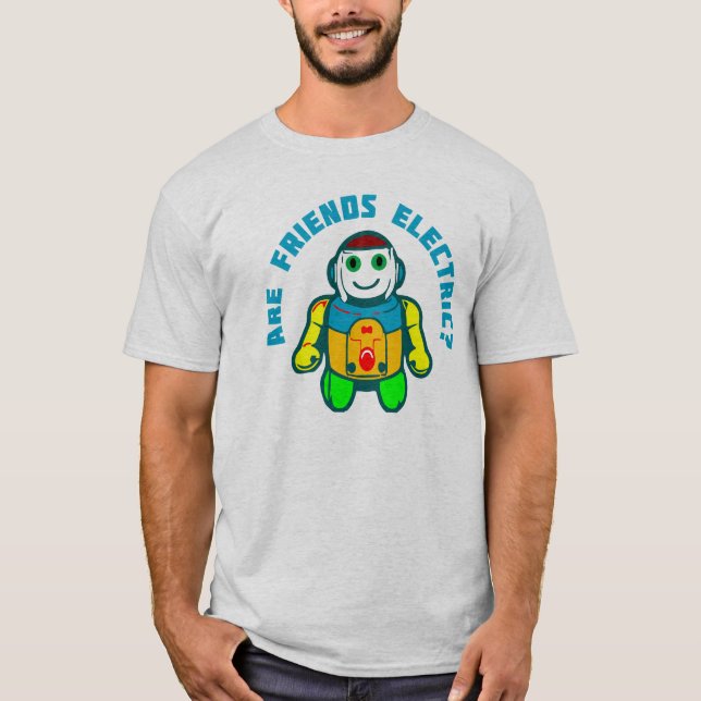 är vänner elektriska? tee shirt (Framsida)