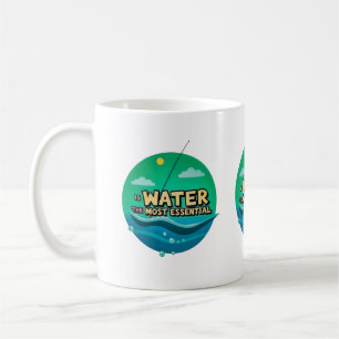 Är vatten den viktigaste resursen kaffemugg