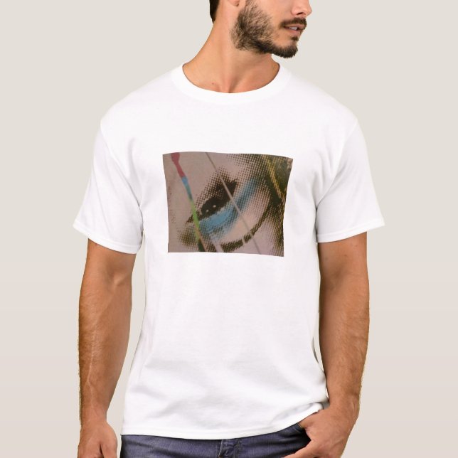 är vem det öga? t-shirt (Framsida)