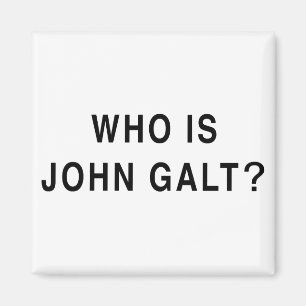 Är vem John Galt? Magnet