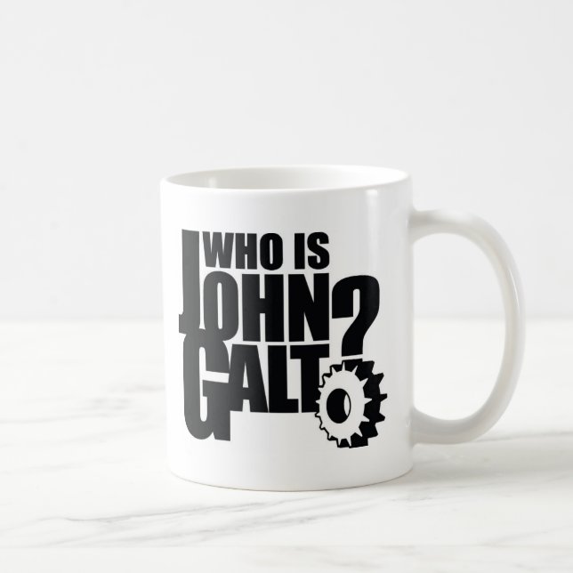 Är vem John Galt? Mugg (Höger)