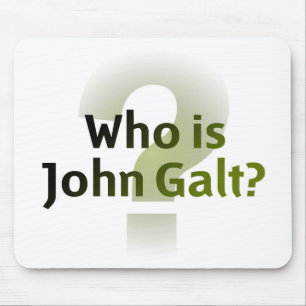 Är vem John Galt? Musmatta