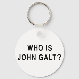 Är vem John Galt? Nyckelring