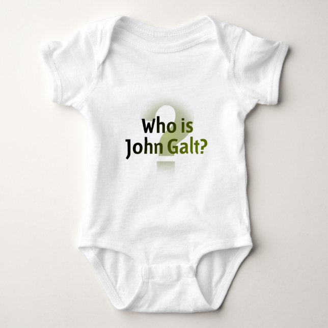 Är vem John Galt? Tee Shirt (Framsida)