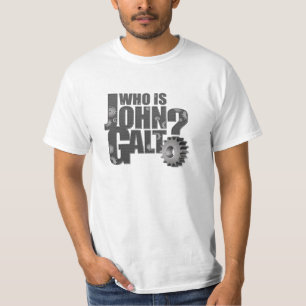 Är vem John Galt? Utrustar T-tröja Tee