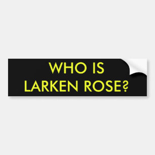 Är vem Larken steg? Bildekal