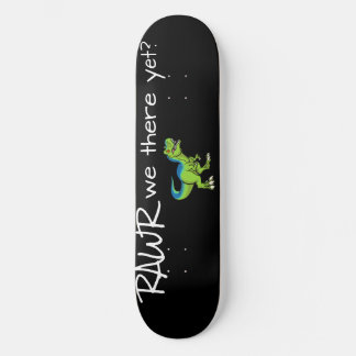 Är vi där än? Skuggbord Mini Skateboard Bräda 18,5 Cm