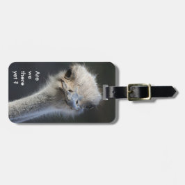 Är vi där ännu? bagagebricka