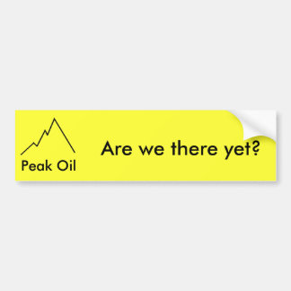 Är vi där ännu? bildekal