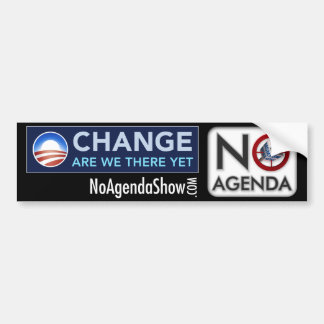 Är vi där ännu? bildekal