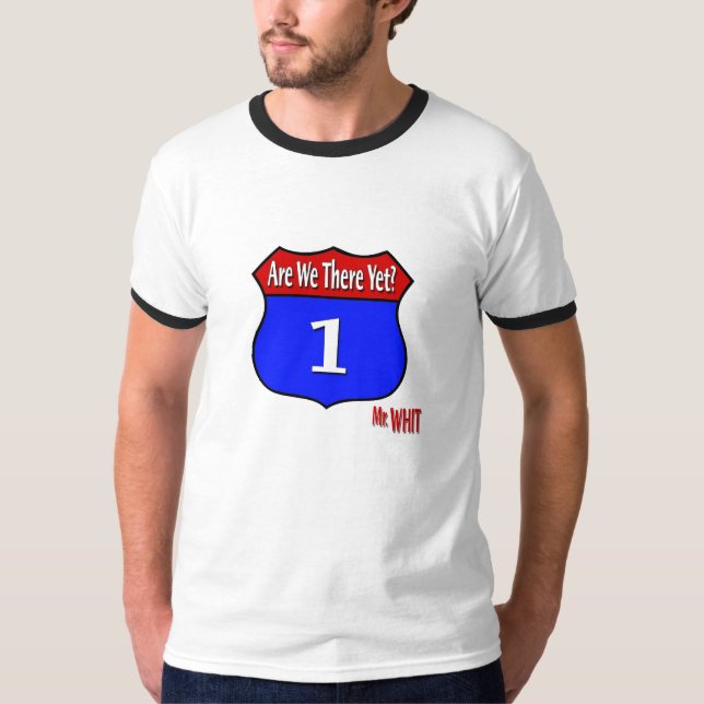 Är vi där ännu? CD manar Tröja (Framsida)