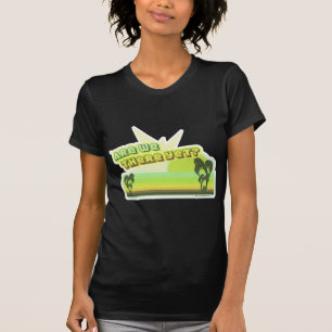 Är vi där ännu Vintage Stil Tourist Slogan Tee Shirt